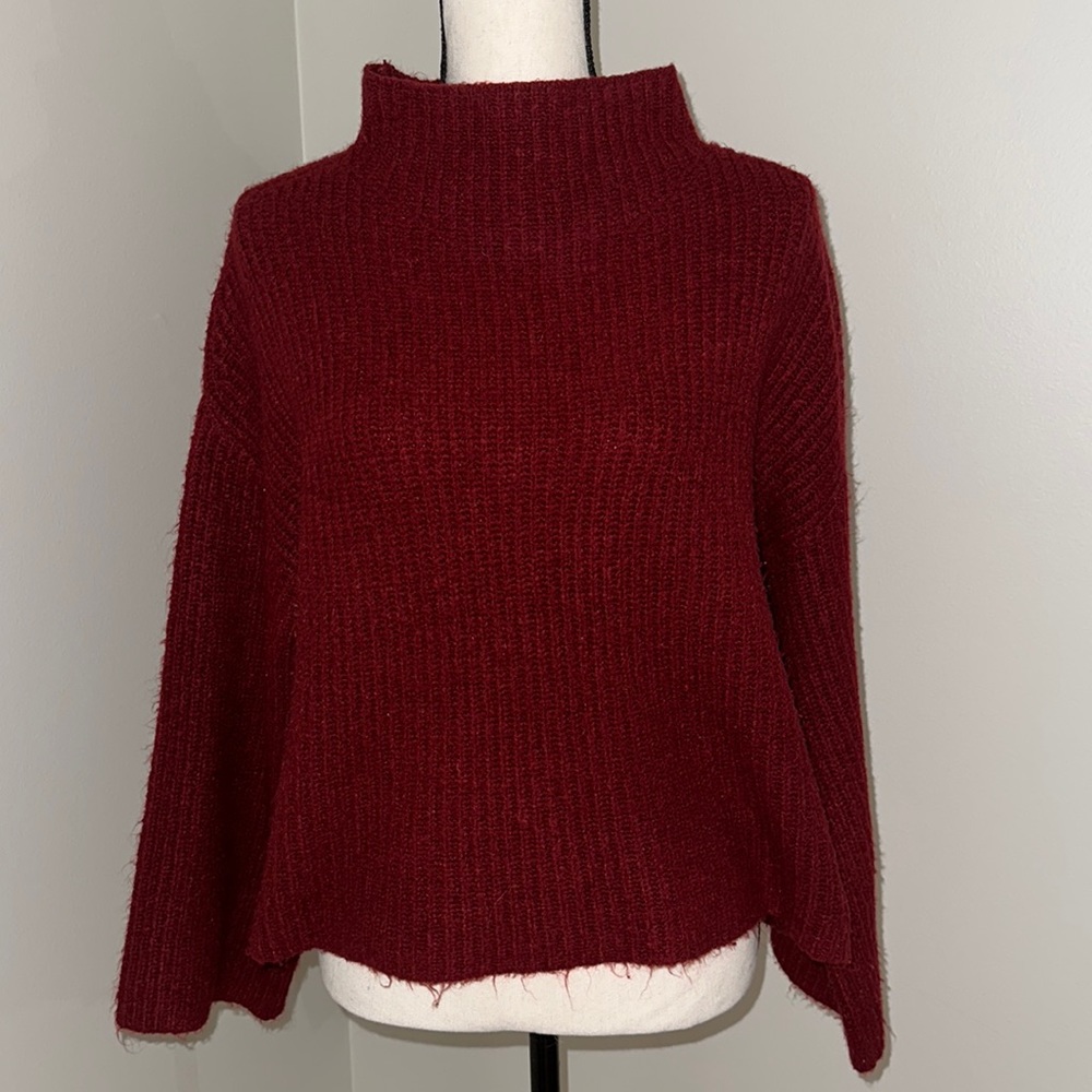 Red Turtle Neck Sweater